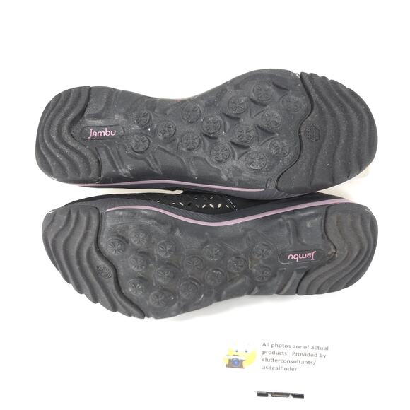 Jambu Bailey Leather Mary Jane Mule Womens Size 8 WJ17BA101 Black - Picture 9 of 9